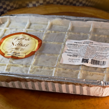 LASANHAS COGUMELO SHITAKE COM ESPINAFRE 1Kg